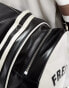 Фото #2 товара Fred Perry classic barrel bag in black/ecru