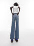 Фото #7 товара Topshop Petite Kort jeans in mid blue