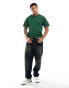 Фото #2 товара Lacoste mid weight boxy fit t-shirt in green