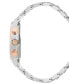 ფოტო #2 პროდუქტის Women's Two-Tone Bracelet Watch 37mm, Created for Macy's