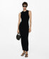 ფოტო #1 პროდუქტის Women's Knit Long Dress