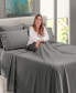 Фото #7 товара Bedding 4 Piece Extra Deep Pocket Bed Sheet Set, Twin