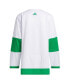 Фото #2 товара Men's White Toronto Maple Leafs St. Patricks Alternate Primegreen Authentic Jersey