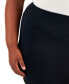 Фото #4 товара Plus and Petite Plus Size Ponte High-Rise Pull-On Pants, Created for Macy's