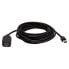 Фото #6 товара Manhattan USB-A to USB-A Extension Cable - 5m - Male to Female - Active - 5 Gbps (USB 3.2 Gen1 aka USB 3.0) - Built In Repeater - Equivalent to USB2AAEXT5M - SuperSpeed USB - Black - Three Year Warranty - Blister - 5 m - USB A - USB A - USB 3.2 Gen 1 (3.1 Gen 1) -