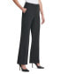 ფოტო #3 პროდუქტის Petite Solid Fixed-Waist Slant-Pocket Wide-Leg Pants, Created for Macy's