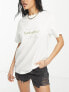 Фото #1 товара Rhythm take it slow boyfriend tee in vintage white