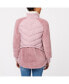 ფოტო #2 პროდუქტის Women's Light Weight Faux Fur Combo Jacket