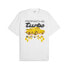 Фото #1 товара Puma Pl Hoops Graphic Crew Neck Short Sleeve T-Shirt Mens White Casual Tops 6260