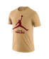 Фото #2 товара Nike Men's Gold Cleveland Cavaliers Essential Jumpman T-Shirt
