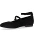 ფოტო #1 პროდუქტის Women's Evelyn Leather Ballet Flats