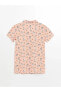 LCW DREAM Gömlek Yaka Snoopy Baskılı Kısa Kollu Kadın Pijama Takımı