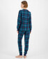 Family Pajamas Women's 2-Pc. Cotton Plaid Pajamas Set, Created for Macy's