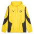 Фото #1 товара Puma Bvb Prematch Woven Anthem Full Zip Soccer Jacket Mens Yellow Casual Athleti