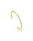 ფოტო #3 პროდუქტის RA 14K Gold Plated Beaded Cuff Bracelet