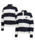 ფოტო #1 პროდუქტის Women's White Nashville SC Radical Rugby Stripe Long Sleeve T-shirt