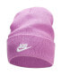 Фото #1 товара Men's Purple Futura Lifestyle Tall Peak Cuffed Knit Hat