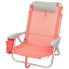 Фото #5 товара Складной стул с подголовником Aktive Flamingo Коралл 51 x 76 x 45 cm (2 штук)