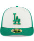 Men's White, Green Los Angeles Dodgers 2024 St. Patrick's Day Low Profile 59FIFTY Fitted Hat