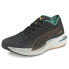 Фото #2 товара Puma Deviate Nitro Wtr Lace Up Running Mens Black Sneakers Athletic Shoes 19557
