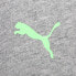 Фото #3 товара Футболка мужская PUMA Tropics No. 1 Logo Crew Neck Short Sleeve 100% хлопок серого цвета