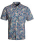Фото #1 товара Men's Hide N Sea Graphic Print Short-Sleeve Button-Up Shirt
