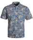 Men's Hide N Sea Graphic Print Short-Sleeve Button-Up Shirt