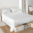 Top sheet HappyFriday Basic White 210 x 270 cm