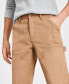 Men's Workwear Straight-Fit Garment-Dyed Tapered Carpenter Pants, Created for Macy's