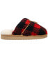 Фото #2 товара Women's Dana Sherpa Scuff Slippers