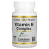 Фото #1 товара California Gold Nutrition, комплекс витаминов группы B, 60 растительных капсул