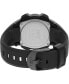 Фото #3 товара Часы и аксессуары Timex Мужские Кварцевые Черные Часы в ударопрочном корпусе, 45 мм