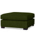 Фото #1 товара Nightford 38" Fabric Bumper Ottoman, Created for Macy's