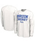 Фото #1 товара Men's and Women's White UCLA Bruins 2024 On-Court Bench Energy Long Sleeve T-shirt