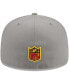 ფოტო #4 პროდუქტის Men's Gray Pittsburgh Steelers Color Pack 59FIFTY Fitted Hat