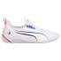 Фото #1 товара Puma Bmw Mms Rdg Cat Lace Up Womens White Sneakers Casual Shoes 307104-02