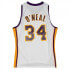 Фото #7 товара Mitchell & Ness Los Angeles Lakers NBA Shaquille O'Neal T-shirt M SMJY4442-LAL02SONWHIT