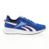 Фото #1 товара Reebok Lite Plus 3 Mens Blue Canvas Lace Up Athletic Running Shoes
