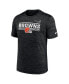 Men's Anthracite Cleveland Browns Yardline Velocity Performance T-shirt