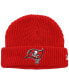 Фото #1 товара Men's Red Tampa Bay Buccaneers Fisherman Skully Cuffed Knit Hat
