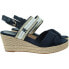 Tommy Hilfiger Golden Webbing Mid Wedge