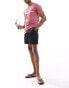 Фото #4 товара Boss slim fit beach t-shirt in red