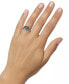 Diamond Ursula Ring (1/10 ct. t.w.) in Black Rhodium-Plated Sterling Silver