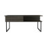 Фото #1 товара Squire 1-Shelf Lift Top Coffee Table Carbon Espresso And Onyx