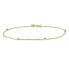Фото #1 товара Lambada gold bracelet with beads 17 cm 261 115 00309 00