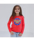 Justice League Batman Superman Wonder Woman Girls 3 Pack Long Sleeve T-Shirts Toddler Child