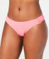 Фото #1 товара Bar III 260962 Women Solids Side-Shirred Hipster Bikini Bottoms Swimwear Size M