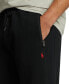 ფოტო #7 პროდუქტის Men's Big & Tall Double-Knit Track Pants