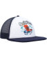 Фото #4 товара Big Boys and Girls White, Navy Town Hero Trucker Snapback Hat