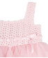 Фото #2 товара Baby Girl Crochet and Mesh Dress